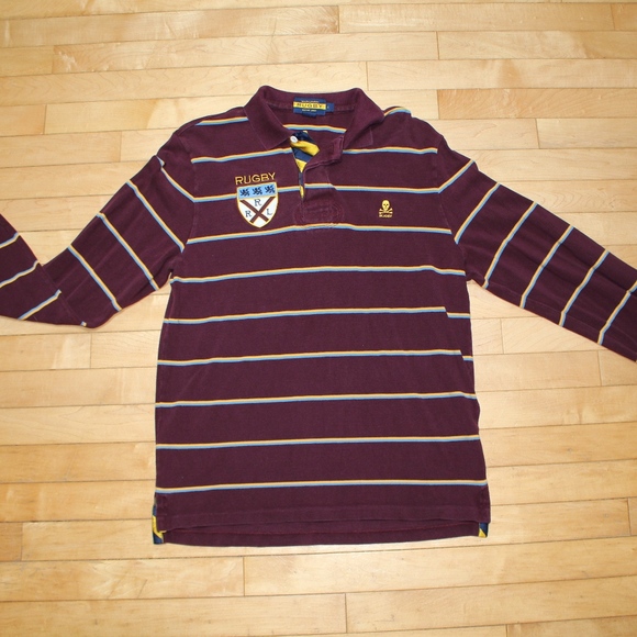 Polo Ralph Lauren Other - POLO RALPH LAUREN RUGBY STYLE SHIRT LONG SLEEVE L